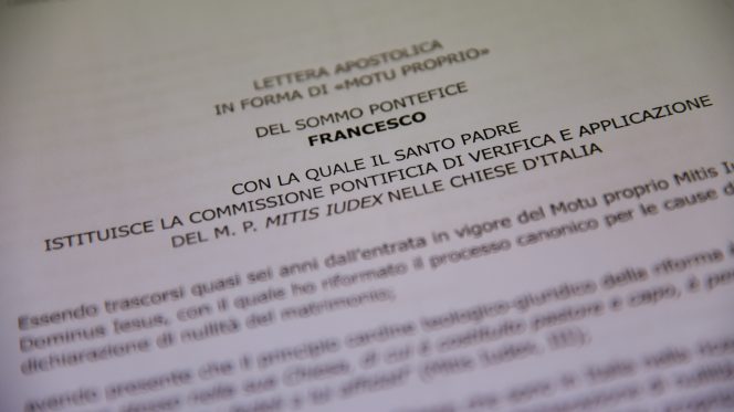 Roma, 29 novembre 2021: lettera apostolica Motu Proprio Papa Fra